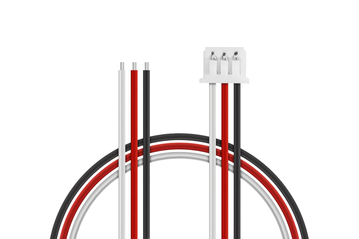 Micro JST 1,25mm 3pin Samice 5ks