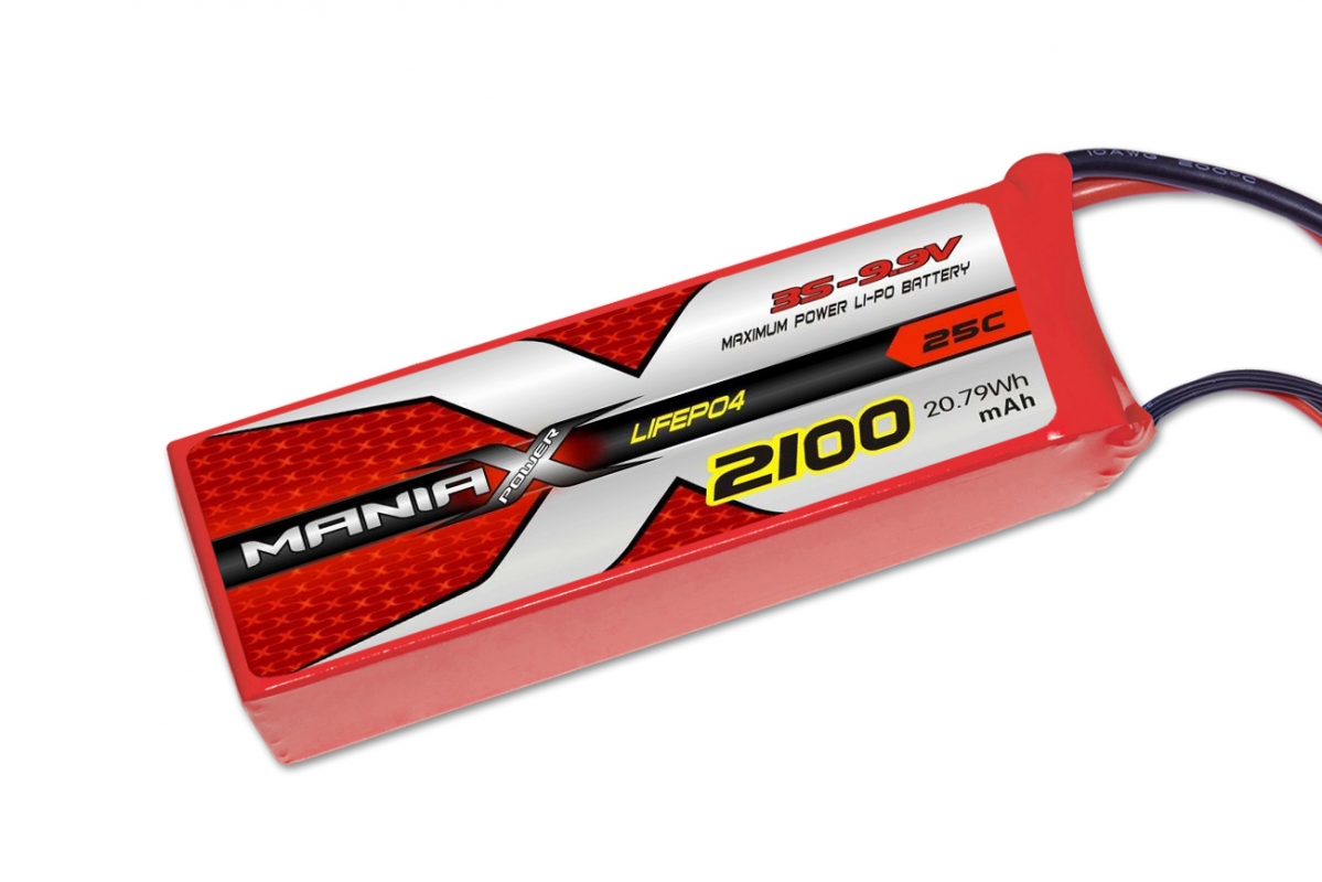 ManiaX LiFe 9.9V 2100mAh 25C