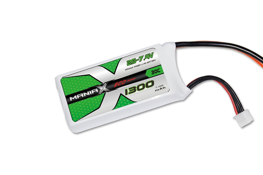 ManiaX Lipol 7.4V 1300mAh 30C