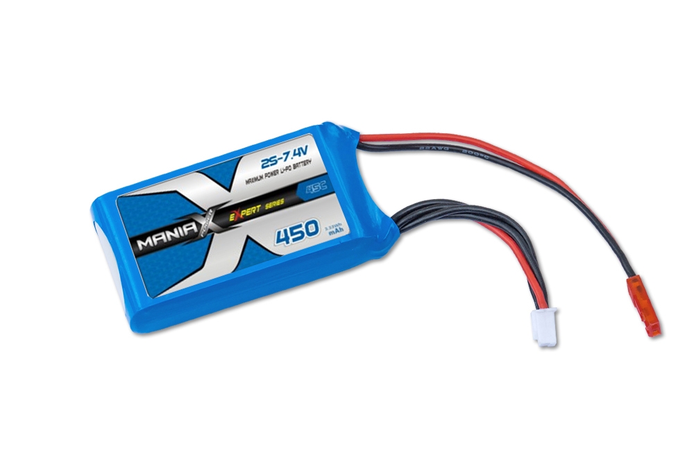 ManiaX Lipol 7.4V 450mAh 45C