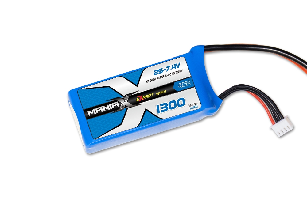 ManiaX Lipol 7.4V 1300mAh 45C