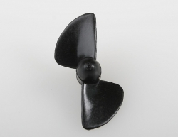 Závodná lodná skrutka 2listá, pravá, stúpanie 36 mm, priemer 42,5 mm, M4