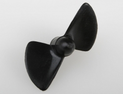 Závodná lodná skrutka 2-listá, ľavá, stúpanie 0,85, 47,5mm/M4