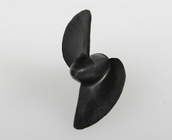 Závodná lodná skrutka 2listá, pravá, stúpanie 40 mm, priemer 37,5 mm, M4