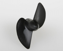 Závodná lodná skrutka 2listá, ľavá, stúpanie 40 mm, priemer 39 mm, M4