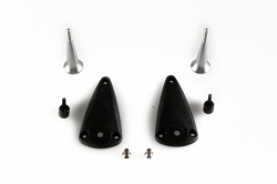 Dźwignia regulowana, duraluminium, długa, M2.8 x 34 (2 szt.)