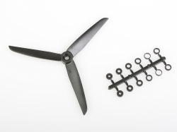 Vrtuľa GWS EP 7x3,5 čierna 3-listá 3EL2222
