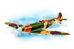 Spitfire (702 mm) laser.vyřezávaný