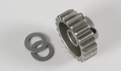 Oceľový pastorok 21 zubov, profilovaný, 1ks. FG07431/21