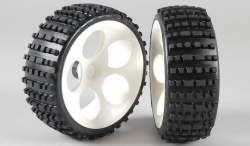 Baja nalepené gumy, S směs, úzké (2 ks)