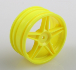 Yellow disks - buggy, front, 2 pcs.
