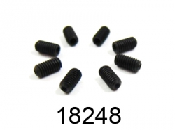 3x6mm imbusový červík, 8ks.