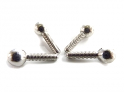 Guľka kĺbika s driekom M3 (4 ks)