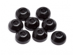 Rubber dampening stops 3x8.5x4mm (8 pcs)