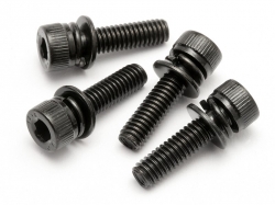 Screw M4X15mm/4ks FUELIE 23 ENGINE