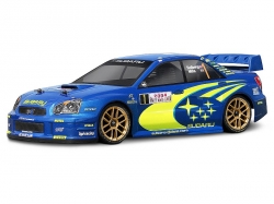 Átlátszó karosszéria Subaru Impreza WRC 2004 Monte Carlo (190 mm/tengelytáv 255 mm) 1:10