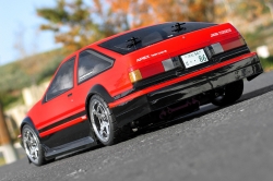 1:10 karoserie čirá Toyota Trueno AE86 190mm
