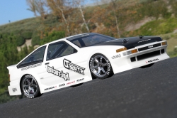 1:10 karoserie čirá Toyota Trueno AE86 190mm