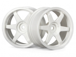 Wheel rims white 26 mm / 3 (pair)