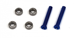 Servo saver columns (2ks.) + ball bearings (4pcs) - S10