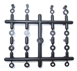 1:10 LRP S10 Twister: Vymedzovacie vložky olejových tlmičov, sada