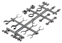 1:10 LRP S10 Twister: Vymedzovacie podložky olejových tlmičov