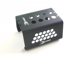 Car-stojánek alu černý s mech. protiskluz. proužky pro 1:10 a 1:8 Buggy a Truggy podvozky