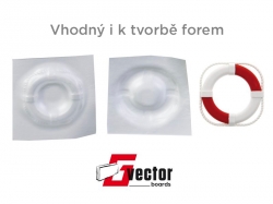 Doska Graupner Vector Boards 1000×300×10 mm (2 ks)