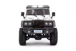 1:18 Hobbytech CRX18 Truck Trial Honcho 4WD RTR (strieborný)