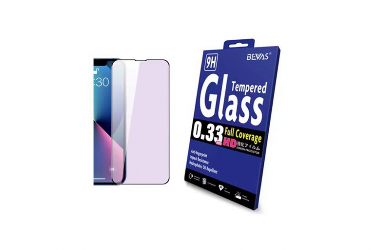BEVAS - Ochranné sklo proti modrému světlu pro iPhone 15 Pro