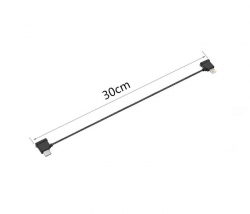 DJI RC-N3 / RC-N2 / RC-N1 - Nylonový kábel na diaľkové ovládanie Lightning pre Tablety 1DJ2617