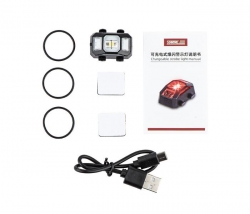 Farebné stroboskopické LED svetlo pre drony (vr. batérie) 1DJ2779U