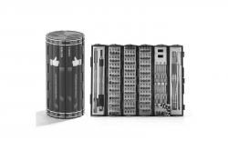 Sada skladacích skrutkovačov 128v1 1DJ3172