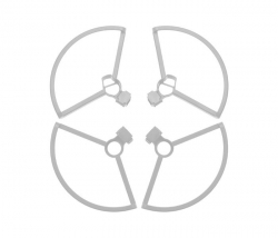 DJI Mini 2 / Mini / Mini SE / Mini 2 SE - Ochranné oblúky (sivé) 1DJ4900