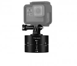 Adaptér s rotáciou 360 stupňov a časozberným snímaním 120 minút pre akčné kamery 1DJ6087