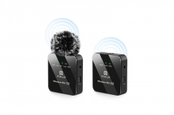 PULUZ - Bezdrôtový klopový mikrofón pre fotoaparáty / chytré telefóny (vr. Aku) (PULUZ) 1DJ6279