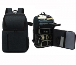 Dvojvrstvový DIY polyesterový batoh pre fotoaparáty 1DJ6355