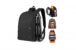 Priestranný batoh pre kamery / drony (čierny) 1DJ6362