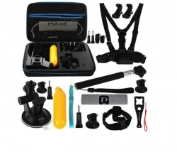 PULUZ - 20v1 sada príslušenstva pre akčné kamery 1DJ7082