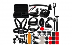 PULUZ - 50v1 Sada príslušenstva pre akčné kamery 1DJ7089