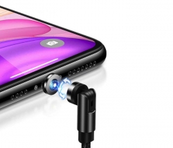 2.1A U59 Micro-USB Kábel s Otočnou Magnetickou Koncovkou (1m) 1DJ7150