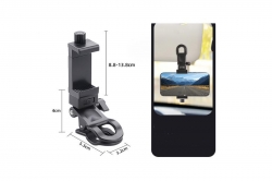 Držiak na zorník do auta s otočnou 1/4palcovou skrutkou a držiakom na telefón 1DJ7215