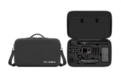 DJI Action 5 Pro - Veľké PU puzdro pre DJI Action 5 Pro a multifunkčnú nabíjaciu rukoväť 1DJ8289