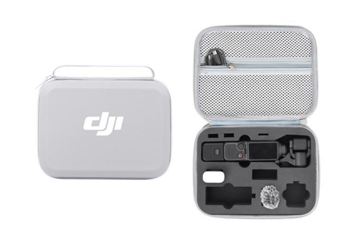 DJI Osmo - Šedé pouzdro z PU pro DJI Osmo Pocket 4