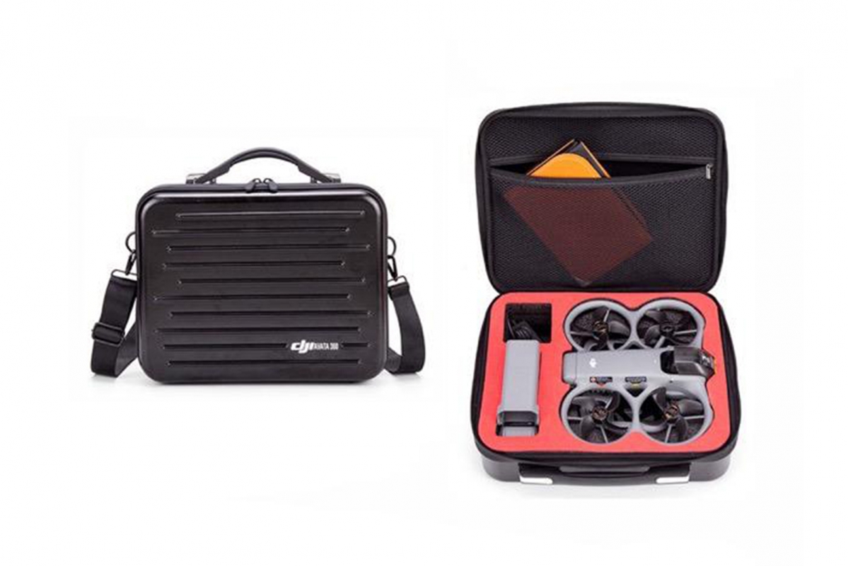 DJI Avata - Pouzdro z PC Hardshell s ramenním popruhem pro DJI Avata 360 (RC 2, Black)
