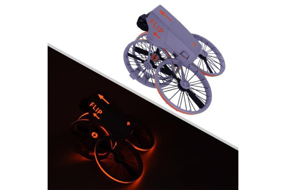 DJI Flip - Noční světelná nálepka (Orange)