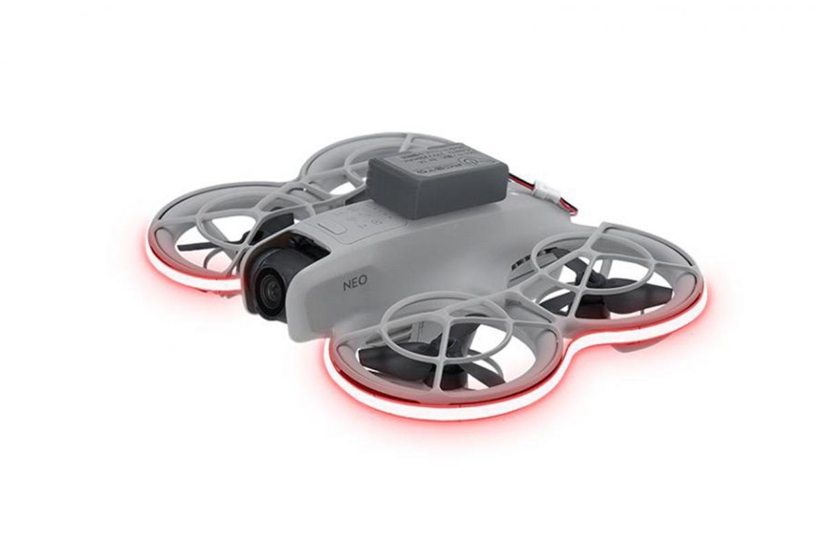 DJI NEO / Mini 2 / Mini 4K / Mini 2 SE - LED světelný pásek (Red)