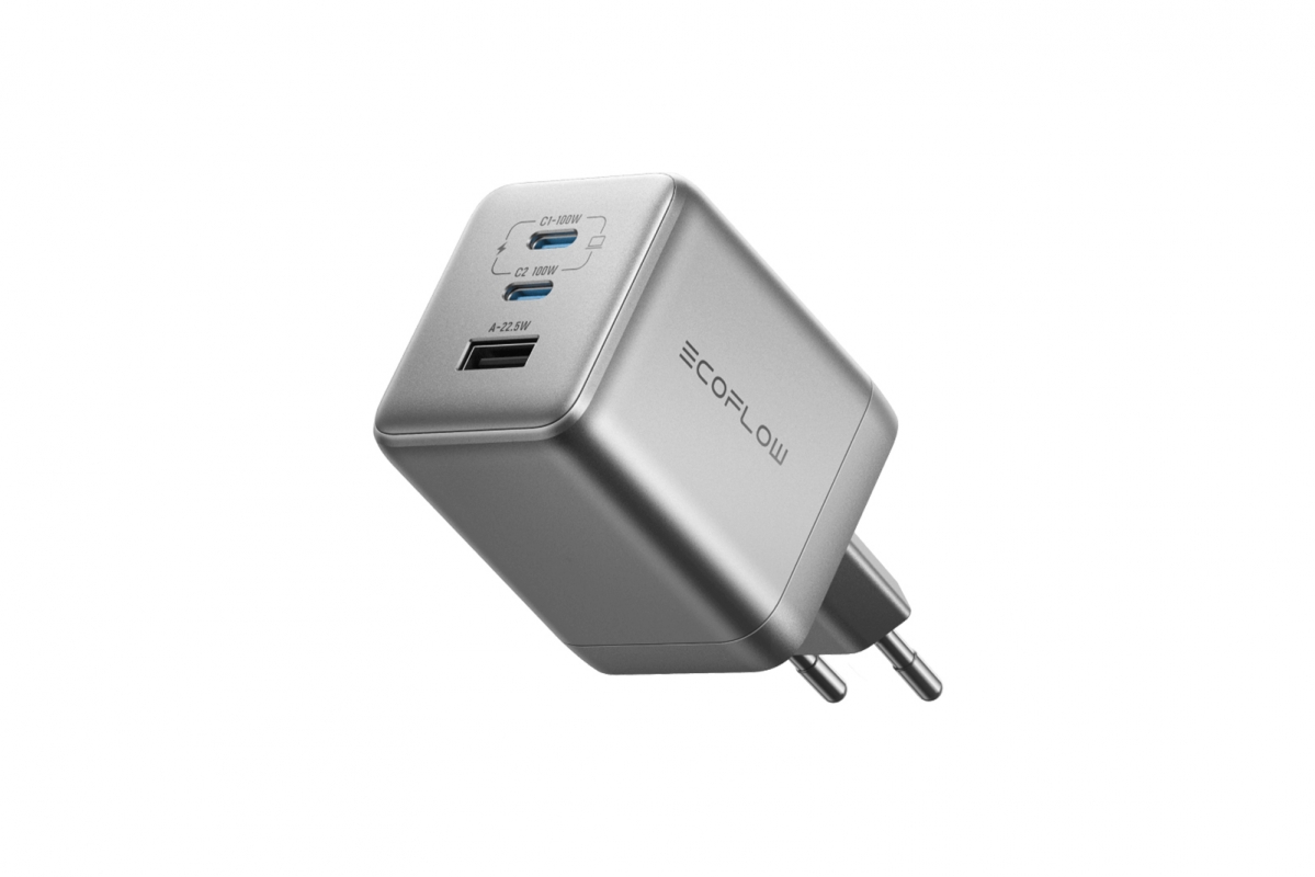 EcoFlow RAPID Pro nabíječka (100W, 3 Porty, GaN)
