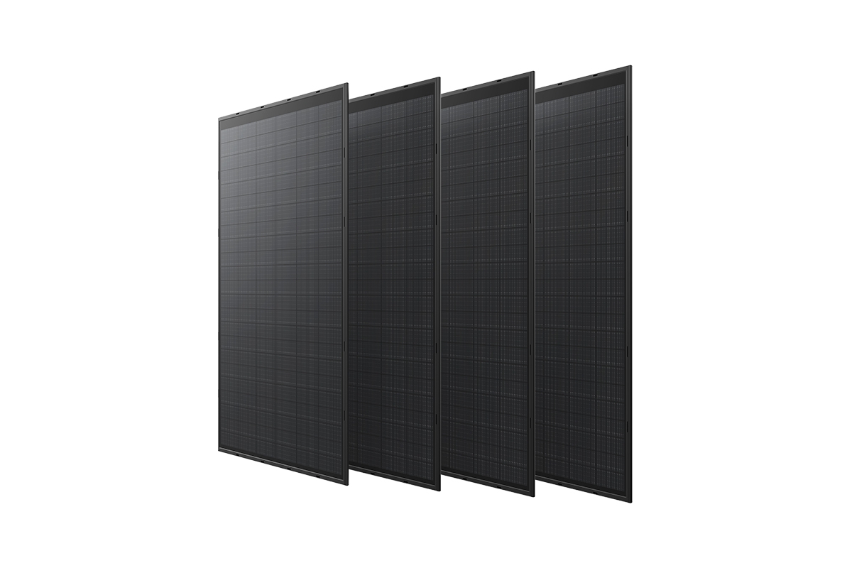 EcoFlow sada čtyř 250W rigidních solárních panelů