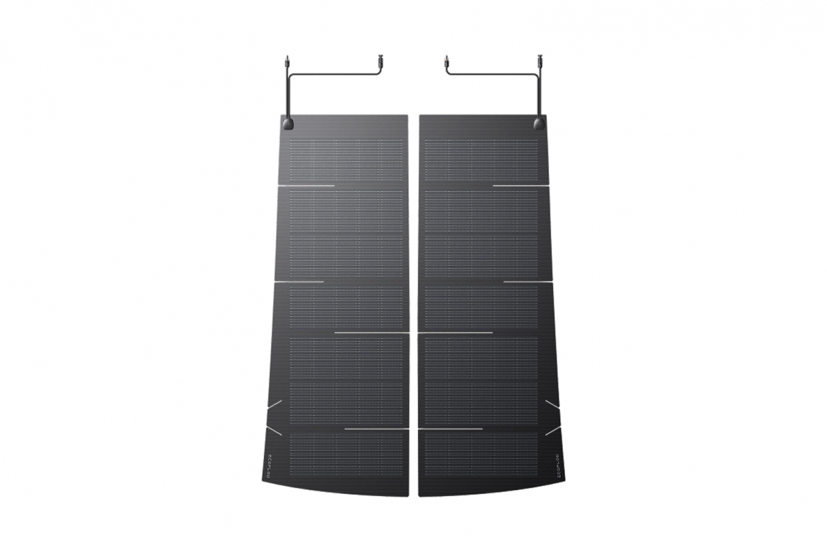 EcoFlow 256W fotovoltaická fólie pro vozy Tesla Model-3